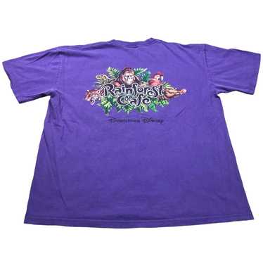 Tee Shirt × Vintage Vintage 90s Rainforest Cafe D… - image 1