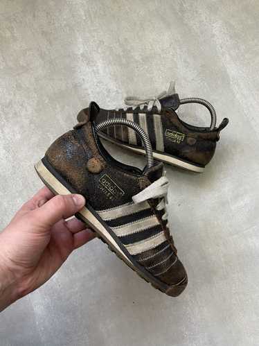 Adidas × Vintage Vintage Adidas Chile 62 Brown Lea