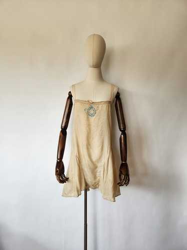 アンティーク1900s Victorian embroidered romper Edwardian Romper - Etsy