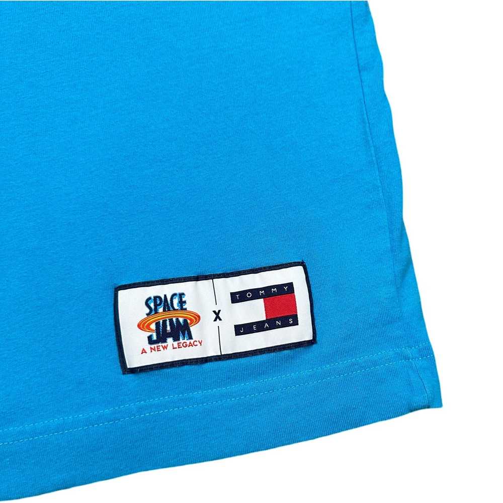 Tommy Jeans Tommy Jeans x SPACE JAM Blue Men's SS… - image 9