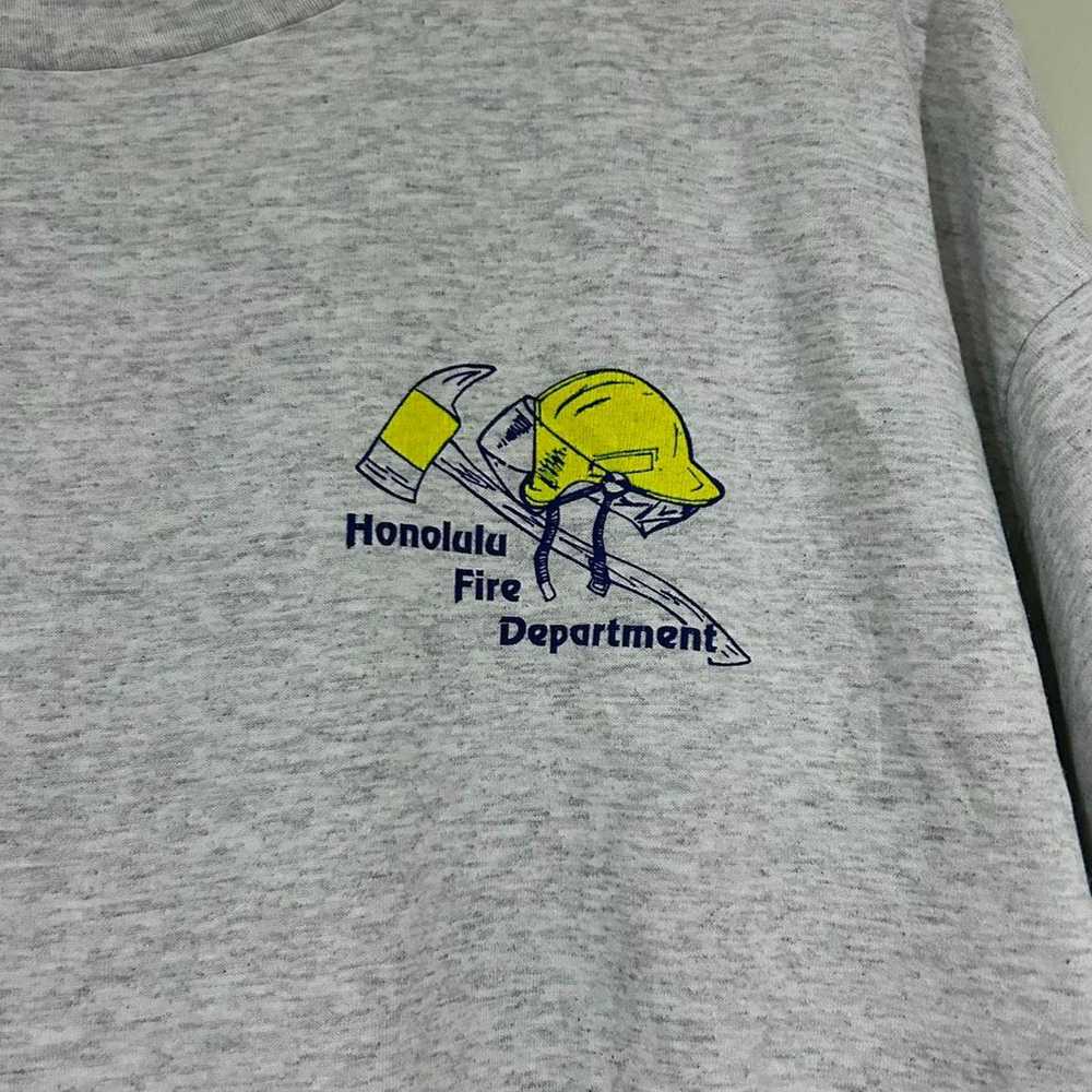 Other Vintage Honolulu Fire Department Tee Shirt - image 4