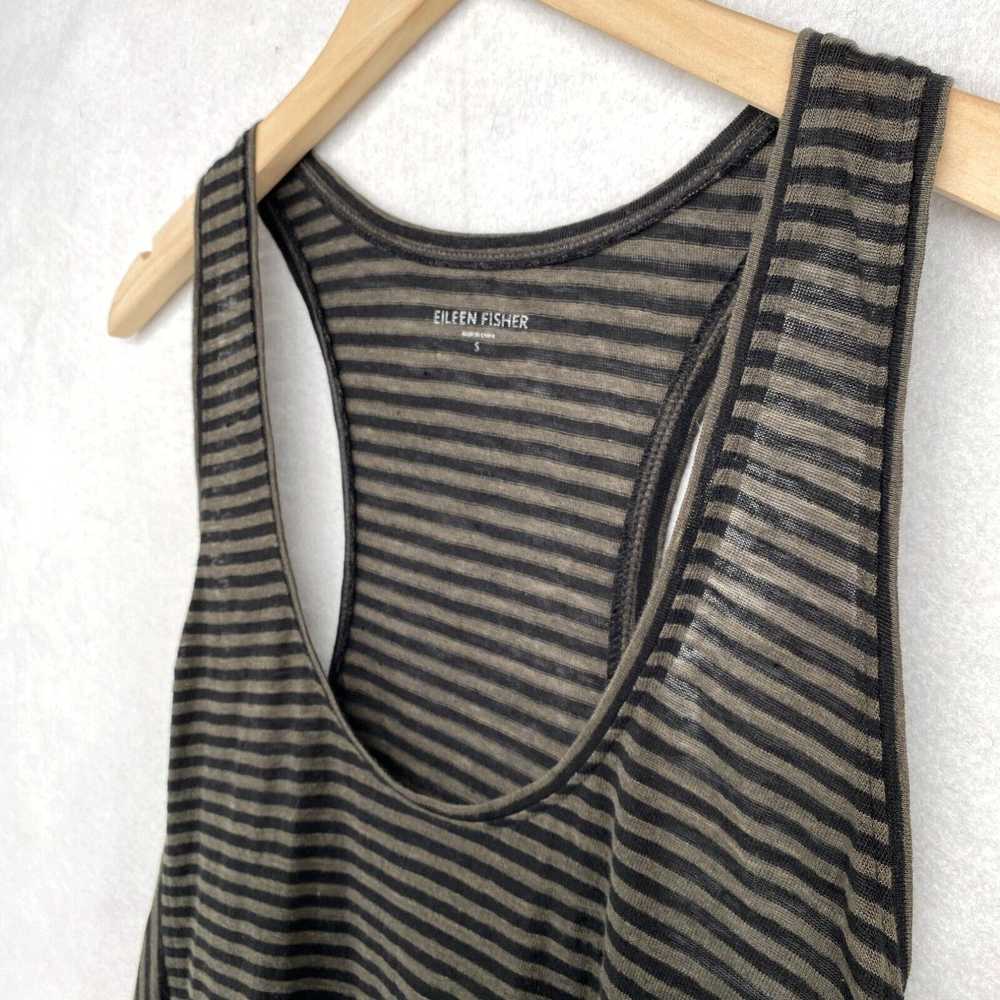 Eileen Fisher EILEEN FISHER Tank Top S Linen Jers… - image 2