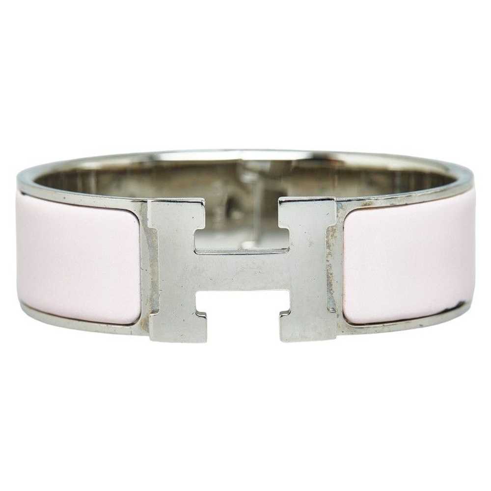 Hermes Hermes Clic H Bracelet GM Bangle Metal in … - image 1