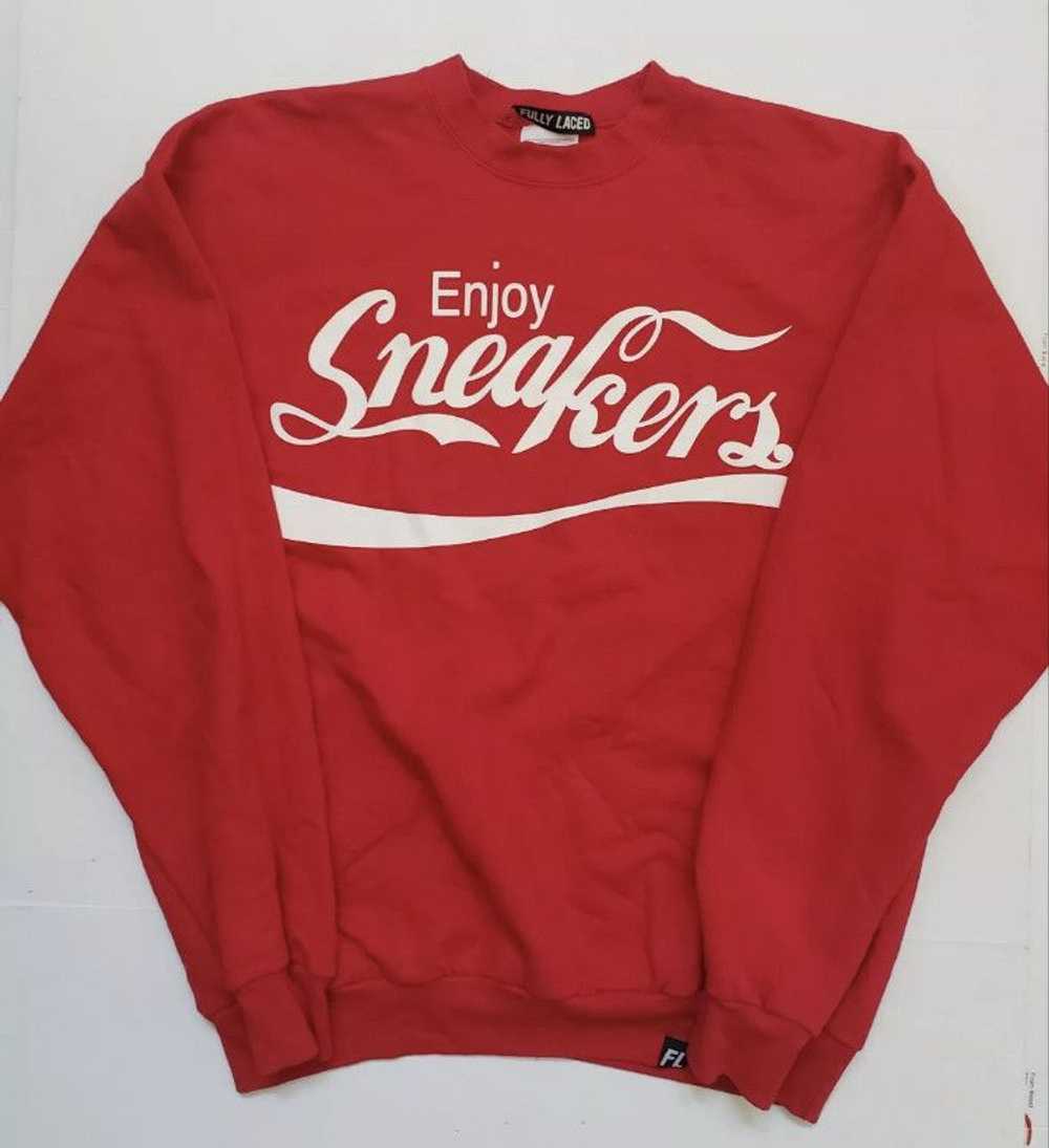 Fully Laced Fully Laced Sneakers Sweatshirt - image 1