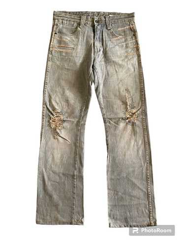 Distressed denim - semantic - Gem Distressed denim - semantic - Gem