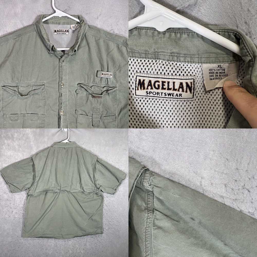 Vintage A1 Magellan Sportswear Fishing Button Dow… - image 4