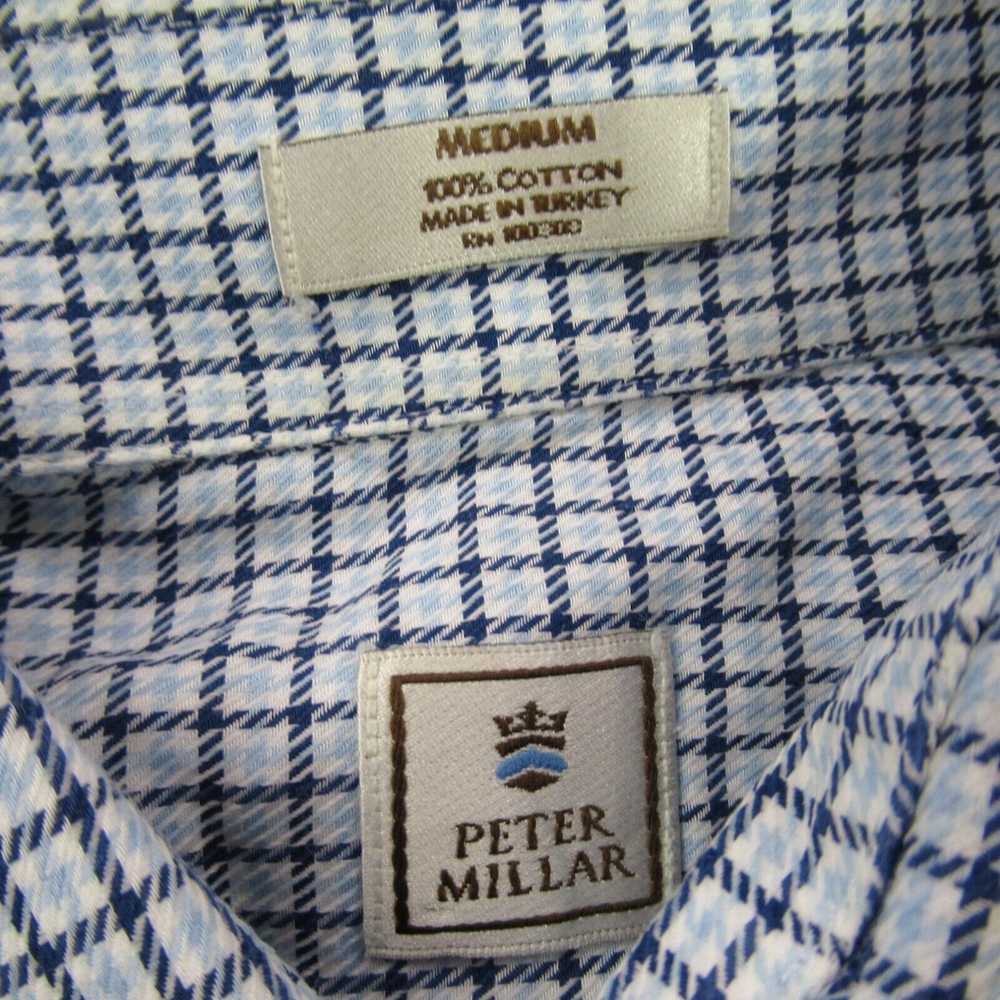 Peter Millar Peter Millar Shirt Mens Medium Plaid… - image 3