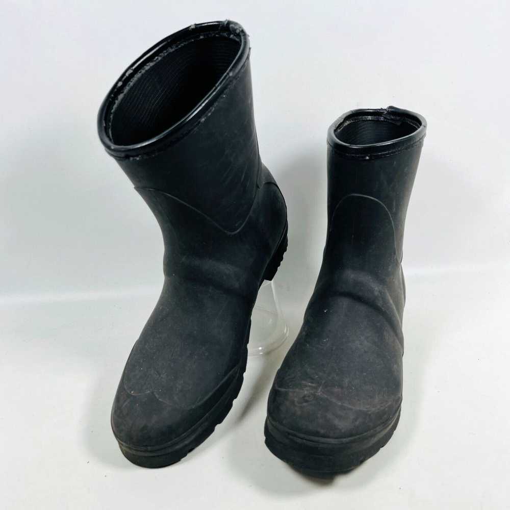 Vintage KAMIK Rain Rubber Boots Womens 10 Slip On… - image 2