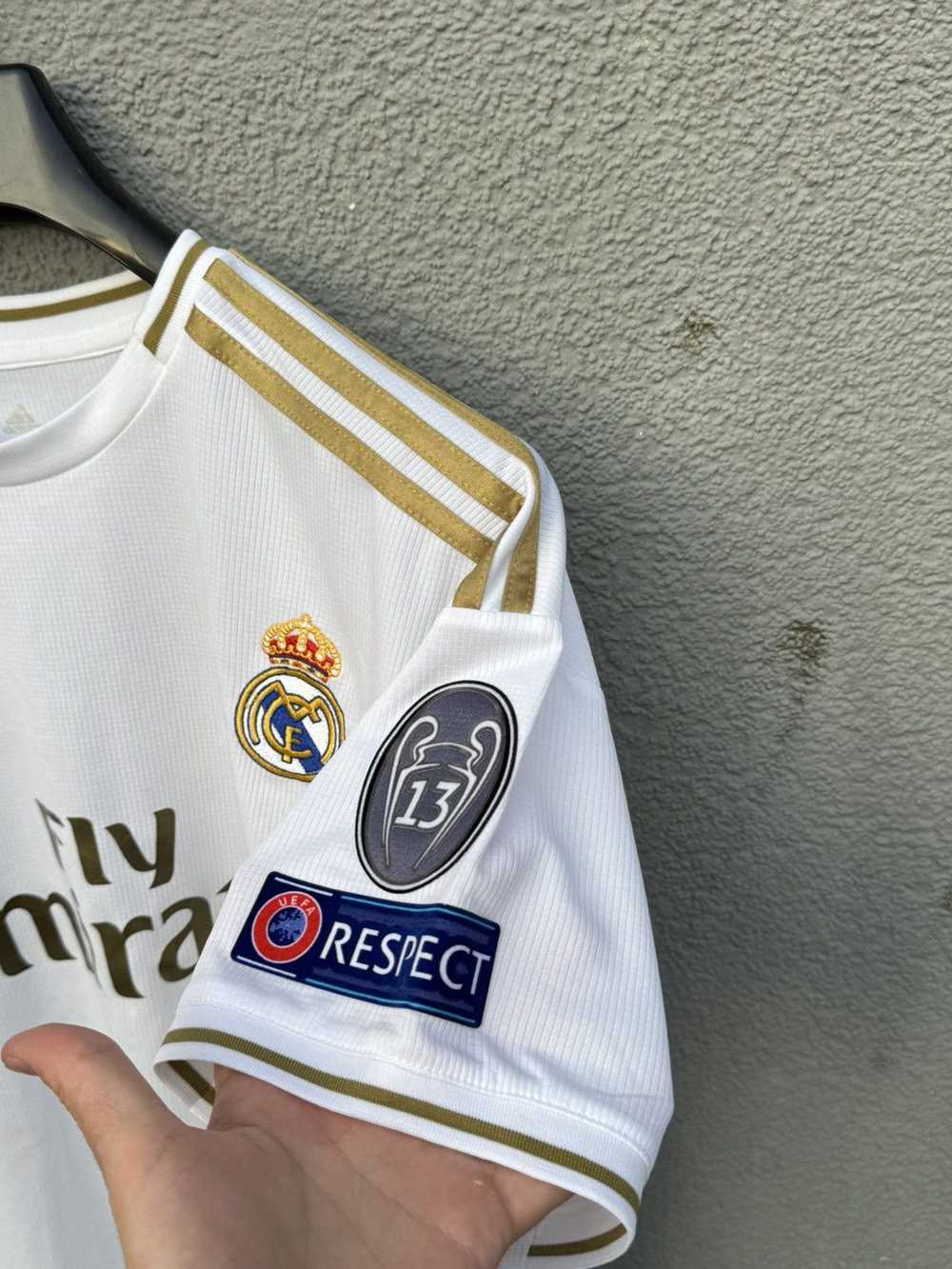 Adidas × Real Madrid × Soccer Jersey #7 Hazard Re… - image 3