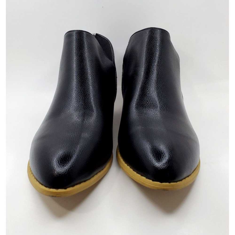 Other Unbranded Ankle Bootie Shoes Zipper Heel Bl… - image 2