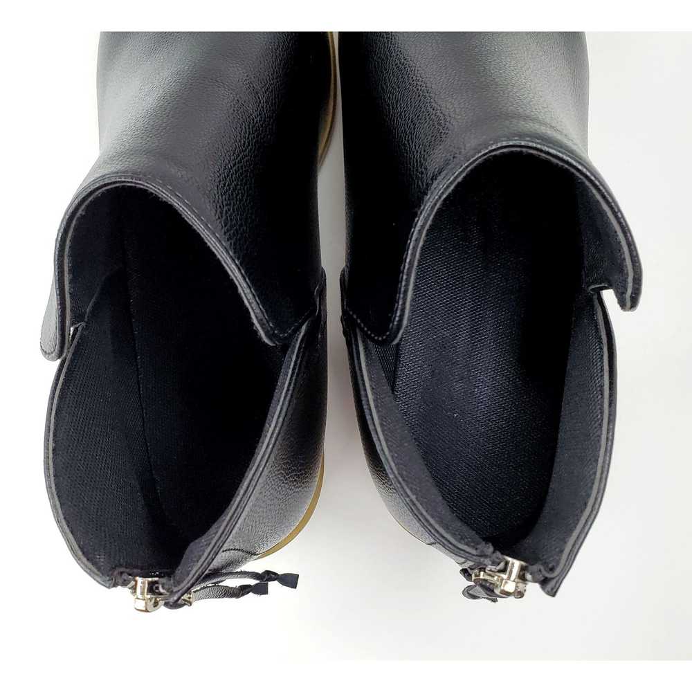 Other Unbranded Ankle Bootie Shoes Zipper Heel Bl… - image 6