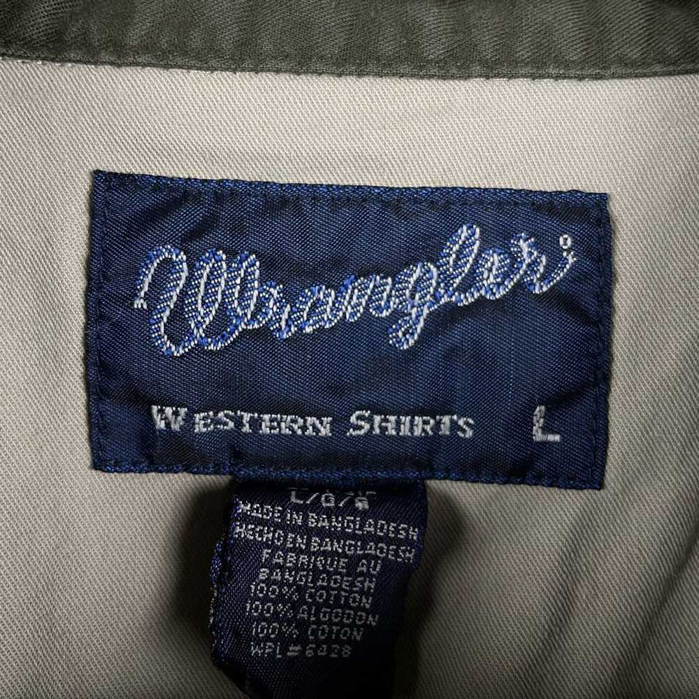 Vintage × Wrangler 🇺🇸WRANGLER Pearl Snap Wester… - image 7