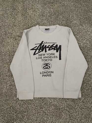 Streetwear × Stussy × Vintage Stussy World Tour Cr