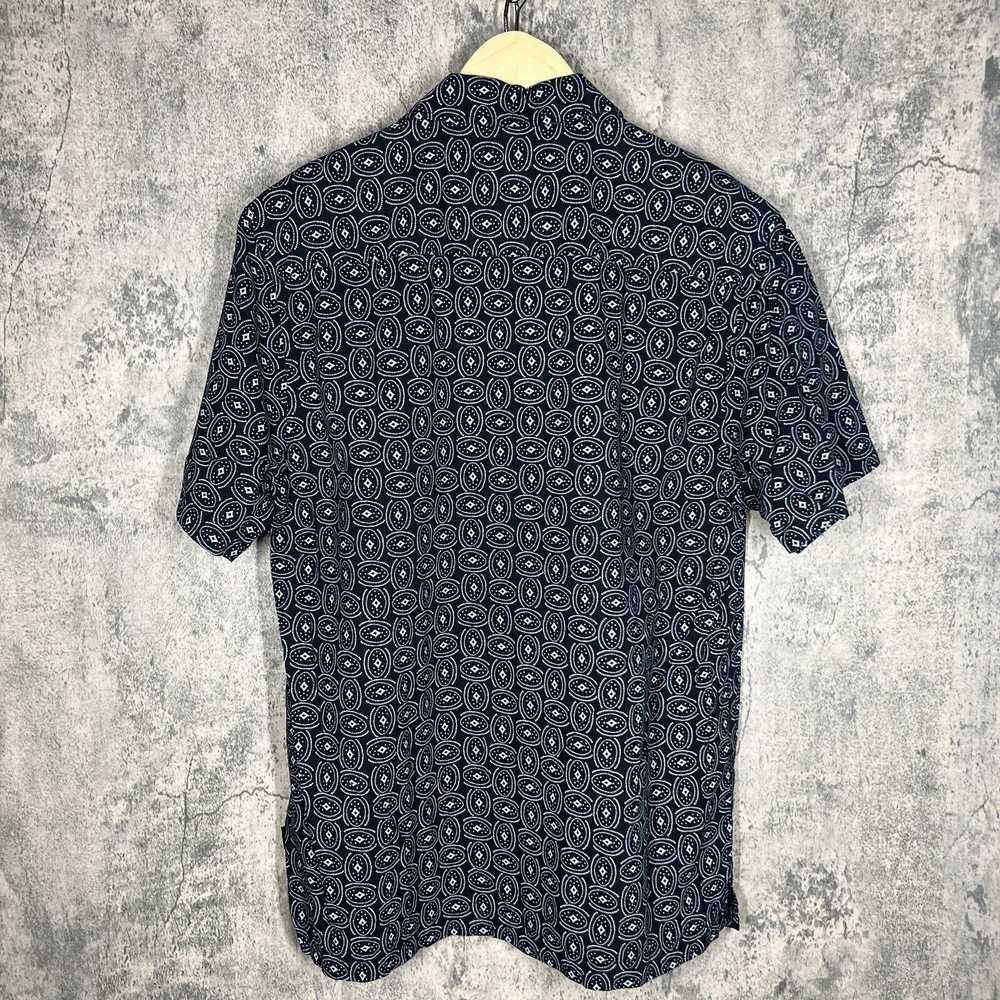 Stussy Stussy Button Down Shirt Pattern Dark Navy… - image 2