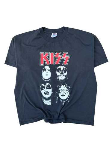 Rock T Shirt × Vintage Vintage 90’s Kiss Rock Band