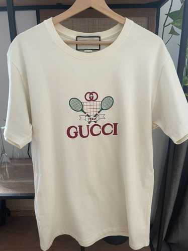 Gucci Gucci T-Shirt Tennis Embroidered - image 1