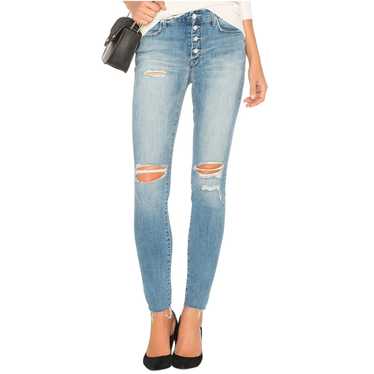 Mother Denim MOTHER The Pixie Fray Distressed In L