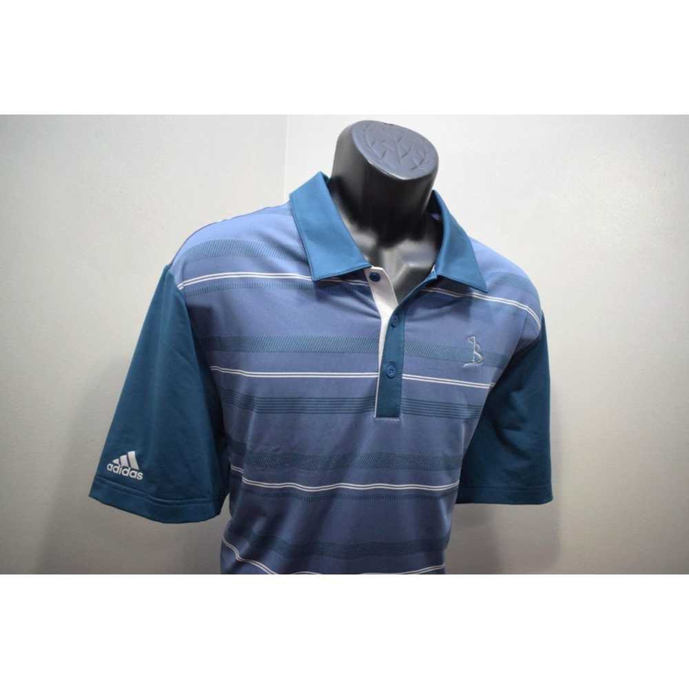 Adidas Adidas Golf Polo Striped Short Sleeve Athl… - image 1