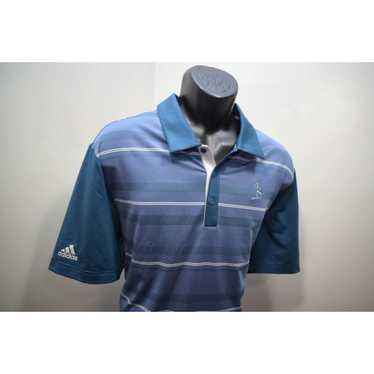 Adidas Adidas Golf Polo Striped Short Sleeve Athl… - image 1