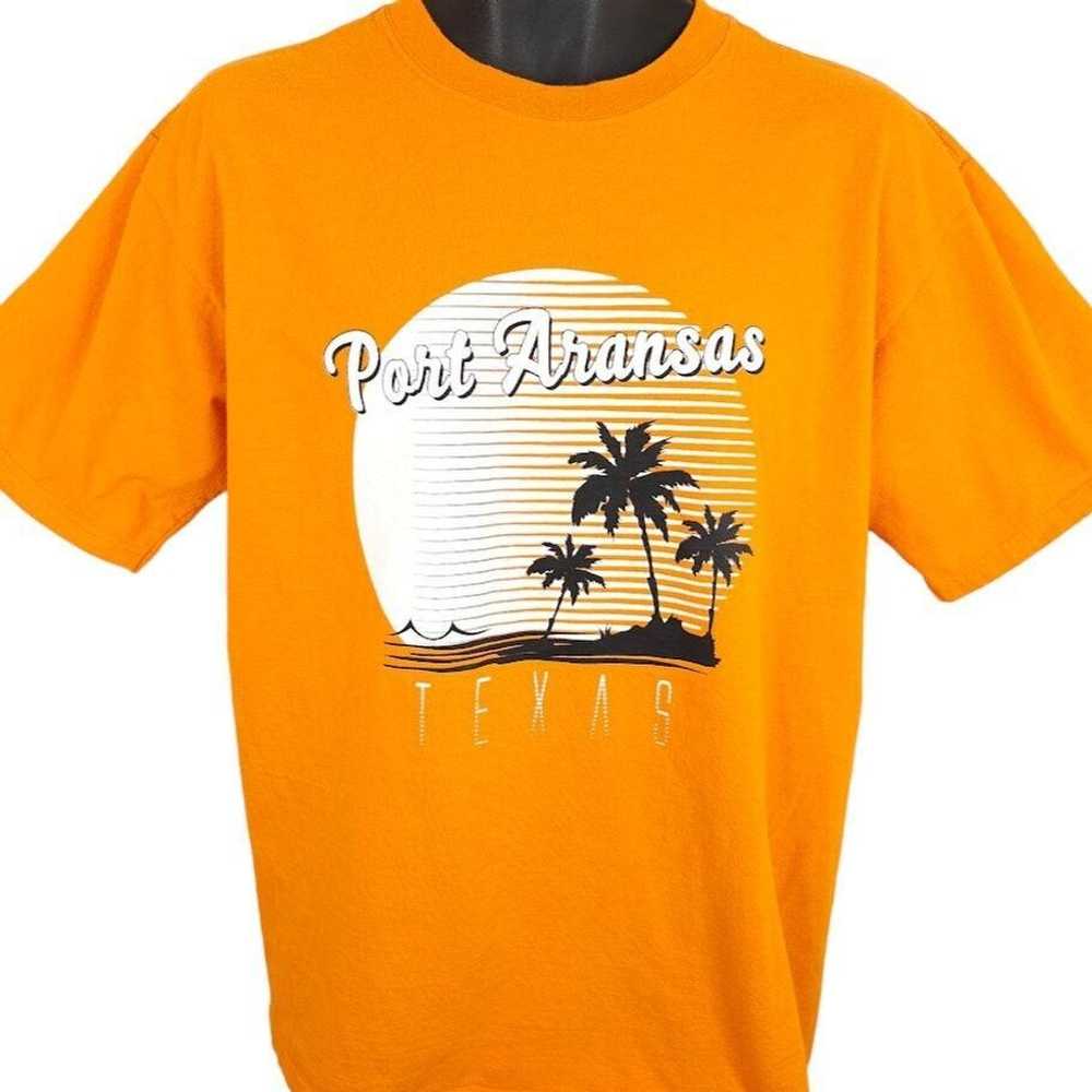 Vintage Vintage Port Aransas T Shirt Mens Size La… - image 1