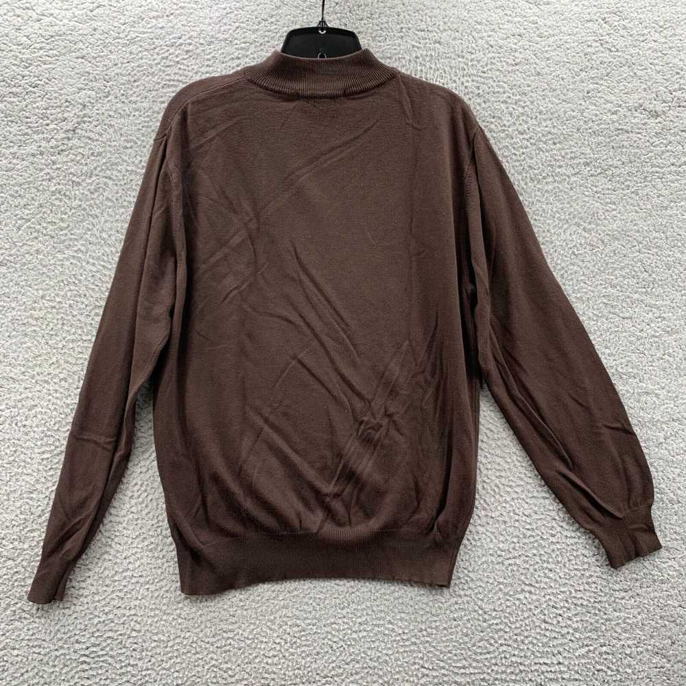 Vintage RAFFI Linea Uomo Sweater Mens Medium Brow… - image 2