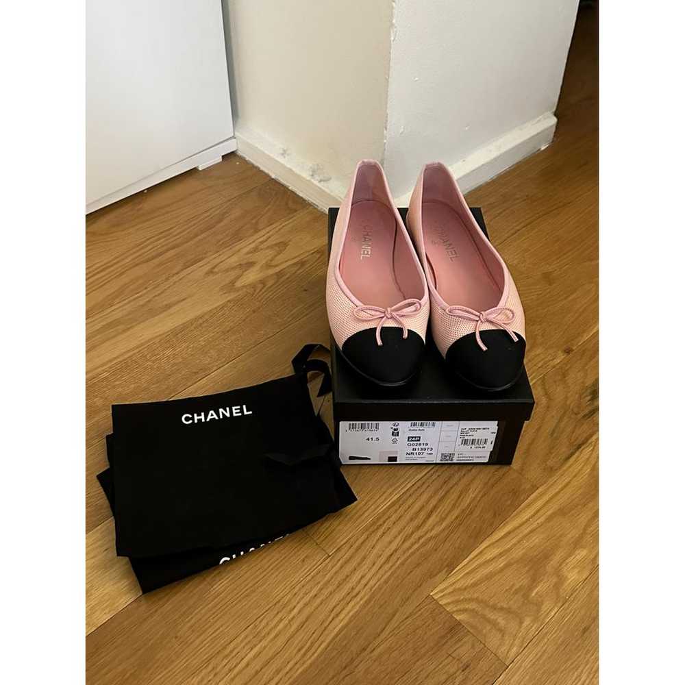 Chanel Cloth ballet flats - image 2