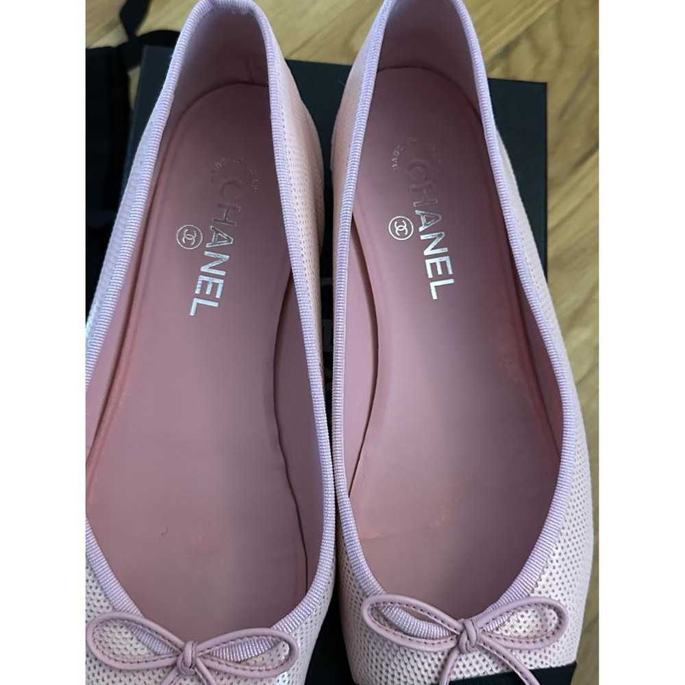 Chanel Cloth ballet flats - image 6