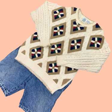 Van Heusen × Vintage Vintage knit sweater - image 1