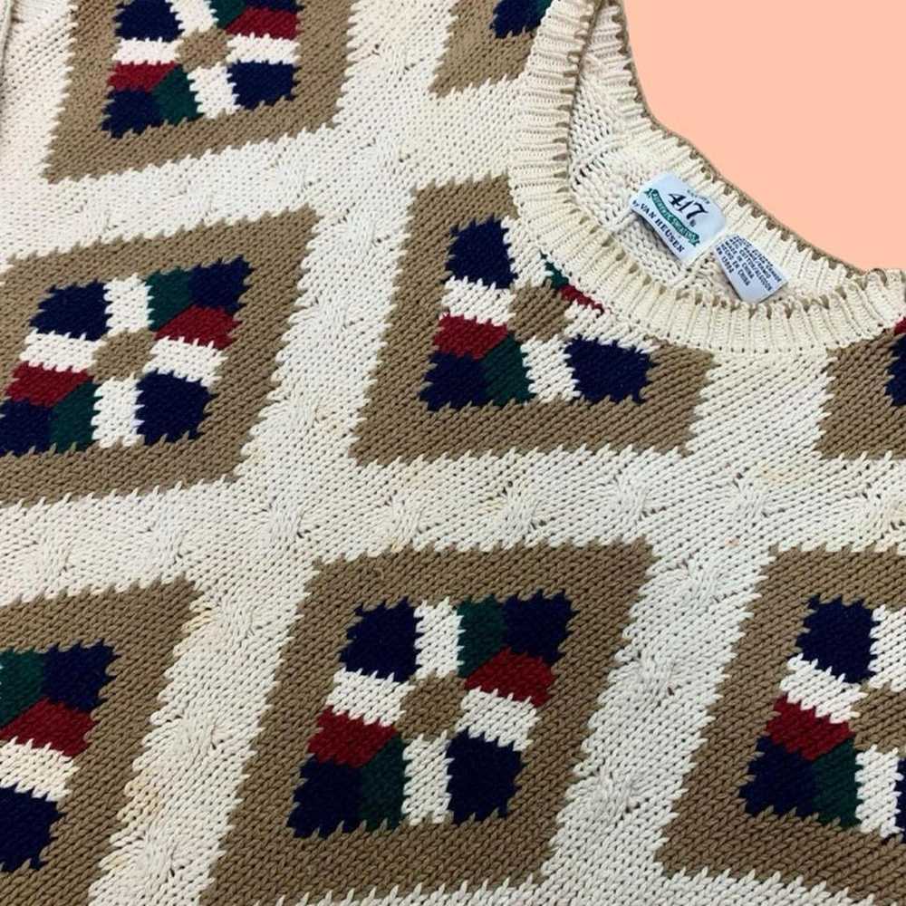 Van Heusen × Vintage Vintage knit sweater - image 2