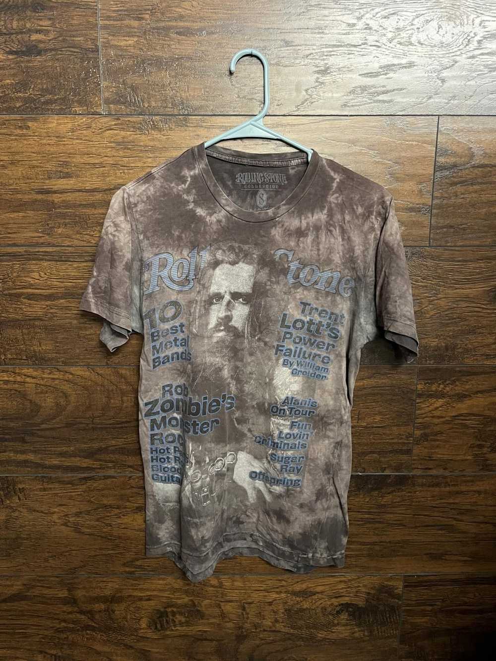 Designer Rolling Stone Rob Zombie Cover T-shirt -… - image 1