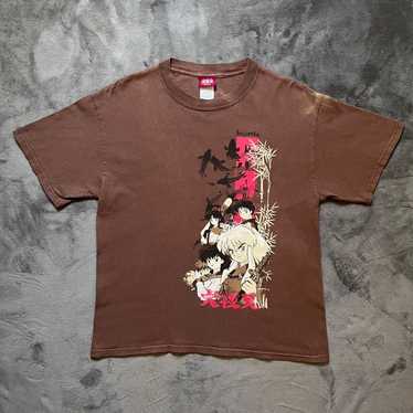 Vintage Y2K selling 2005 Inuyasha Miroku Anime T-Shirt