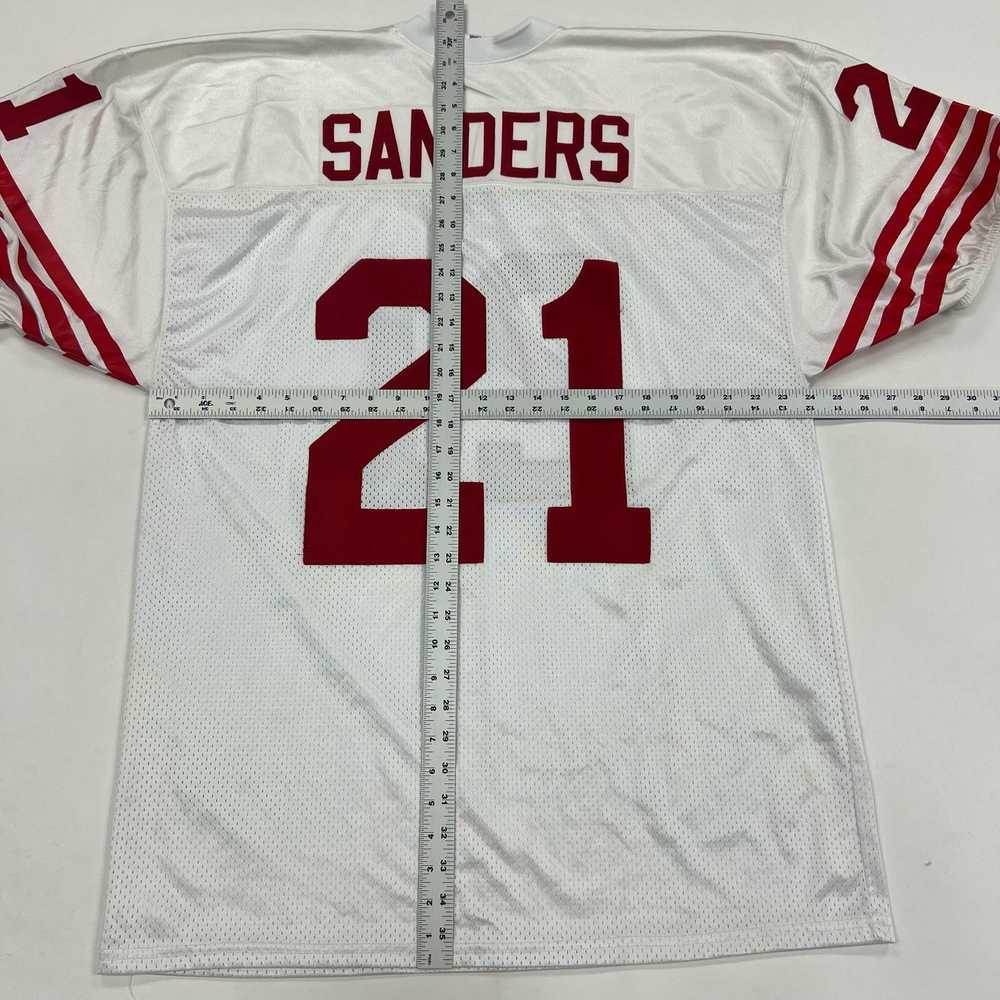 Other Vintage 90s Deion Sanders 21 SF 49ers jerse… - image 5