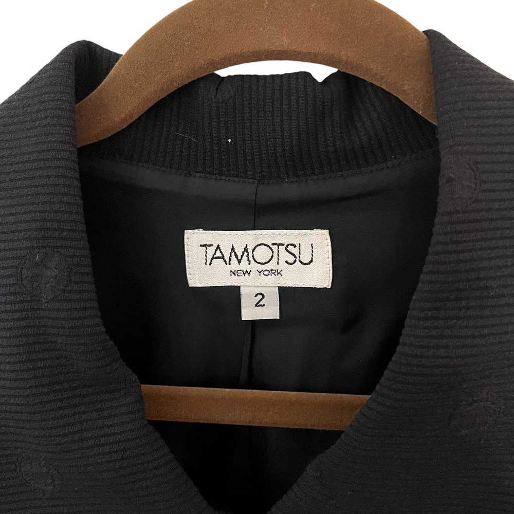 Vintage Tamotsu Size 2 Vintage Black Textured But… - image 2