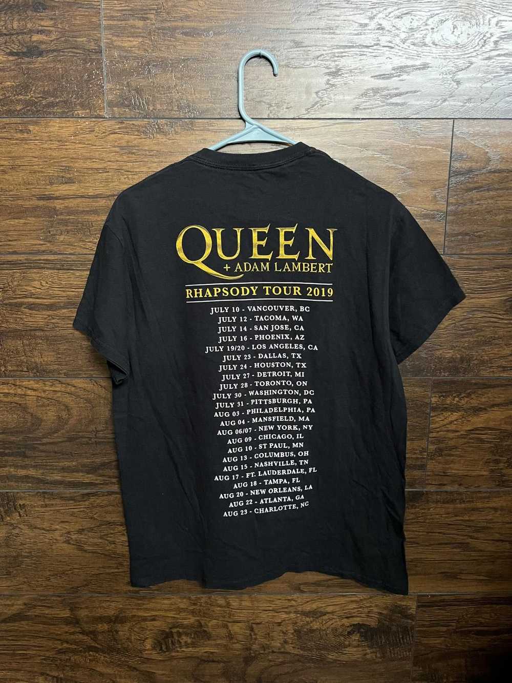 Designer 2019 Queen Band Tour T-shirt Adam Lamber… - image 2