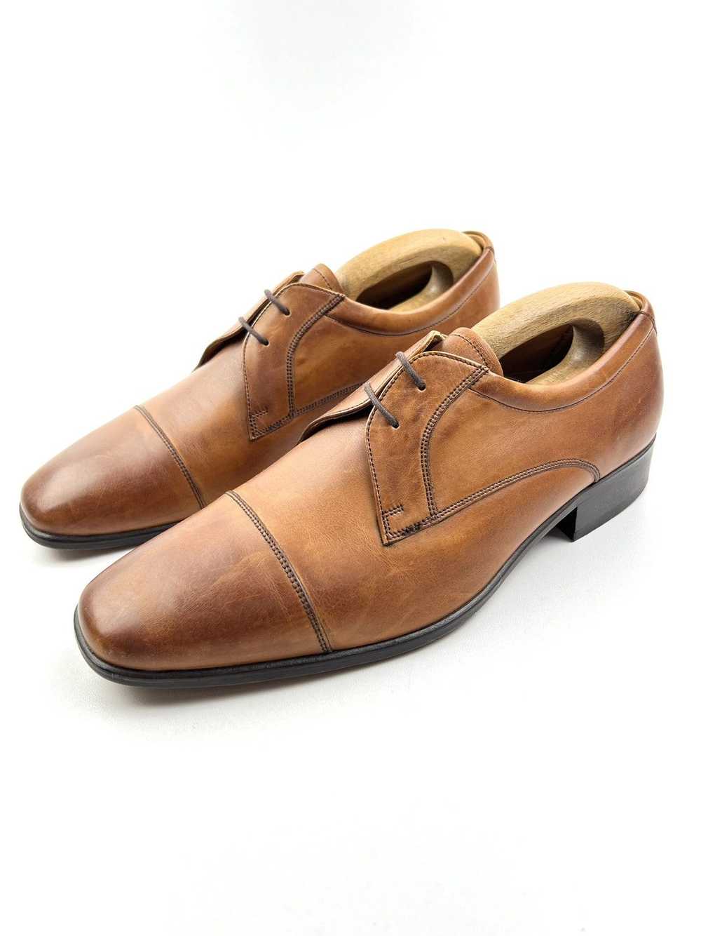 Barker Barker Leather Derby Made in England - image 2