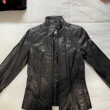 Nine West 100% Leather Jacket - image 1