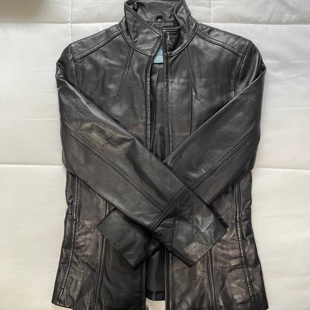 Nine West 100% Leather Jacket - image 2