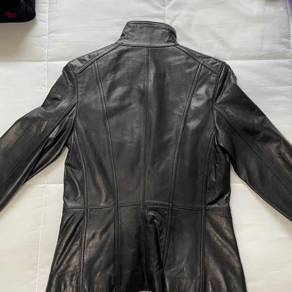 Nine West 100% Leather Jacket - image 3