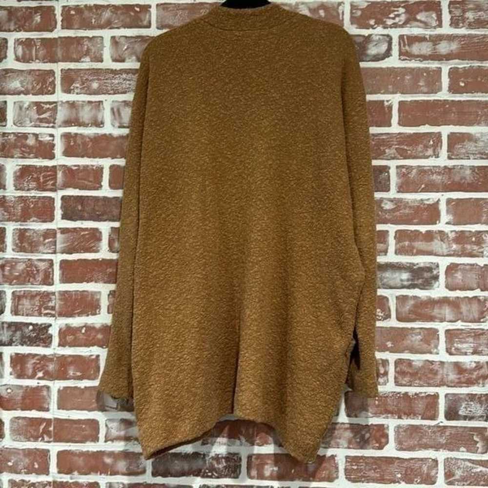 B36 Free People Womens Brown Oversized Textured O… - image 2