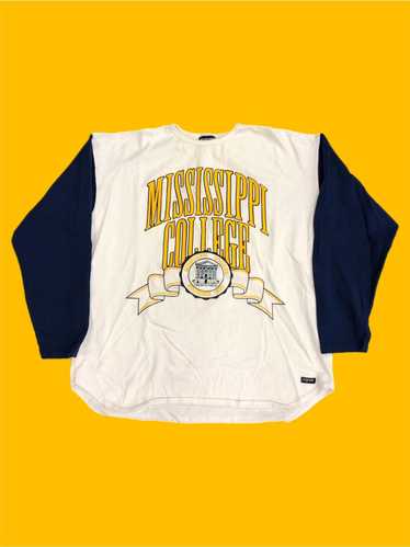 Vintage 90s Mississippi College Pullover - image 1