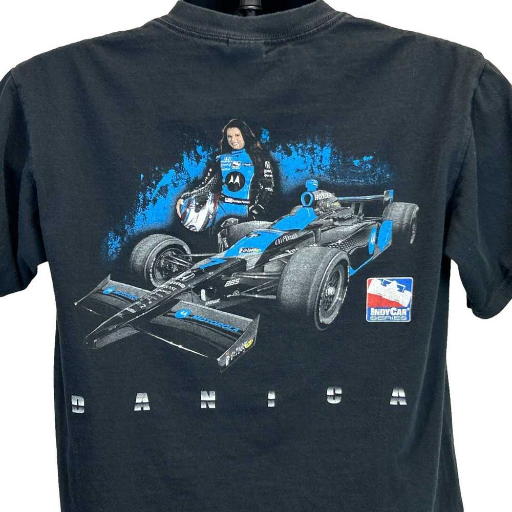 Anvil Danica Patrick IndyCar T Shirt Medium India… - image 5