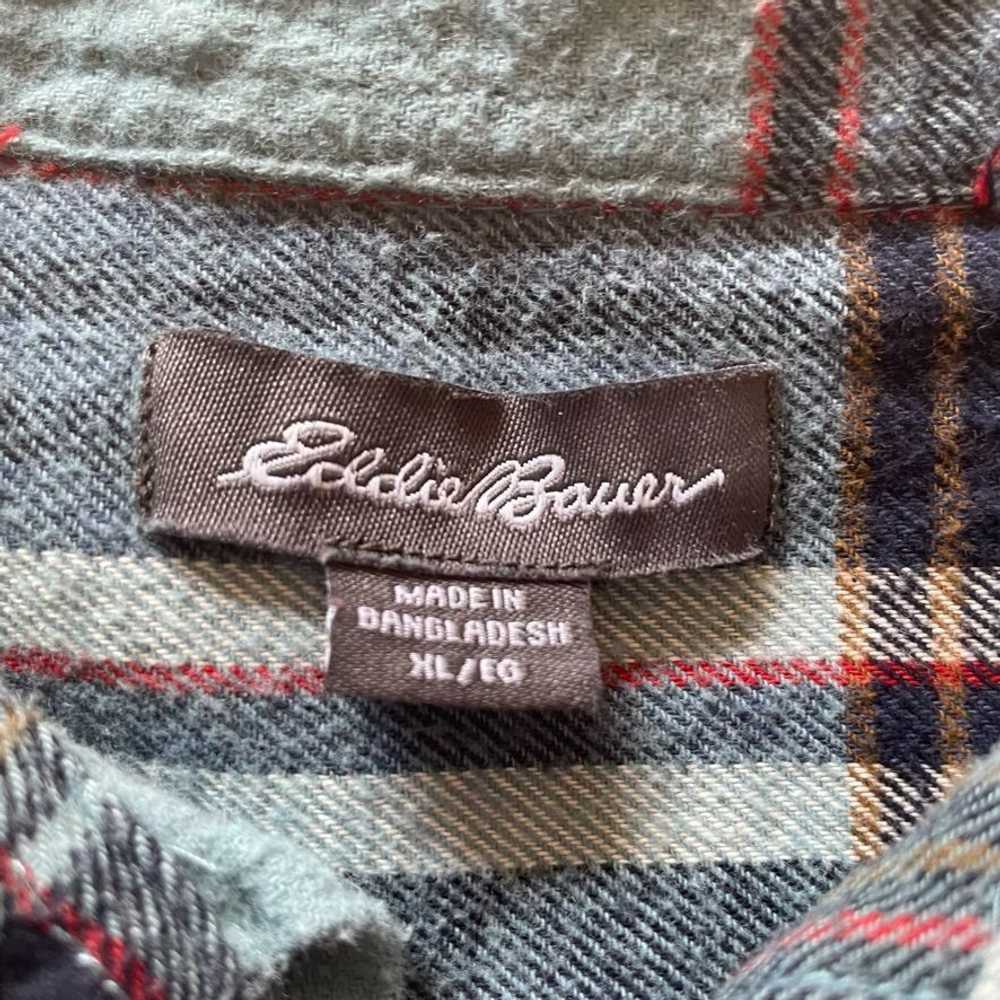 Eddie Bauer Eddie Bauer Mens Flannel Shirt Fall W… - image 8