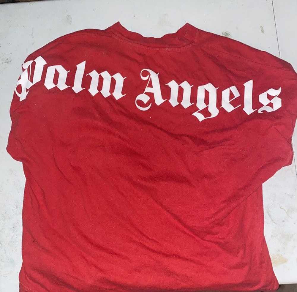 Palm Angels Palm Angels Red L/S T-Shirt - image 1