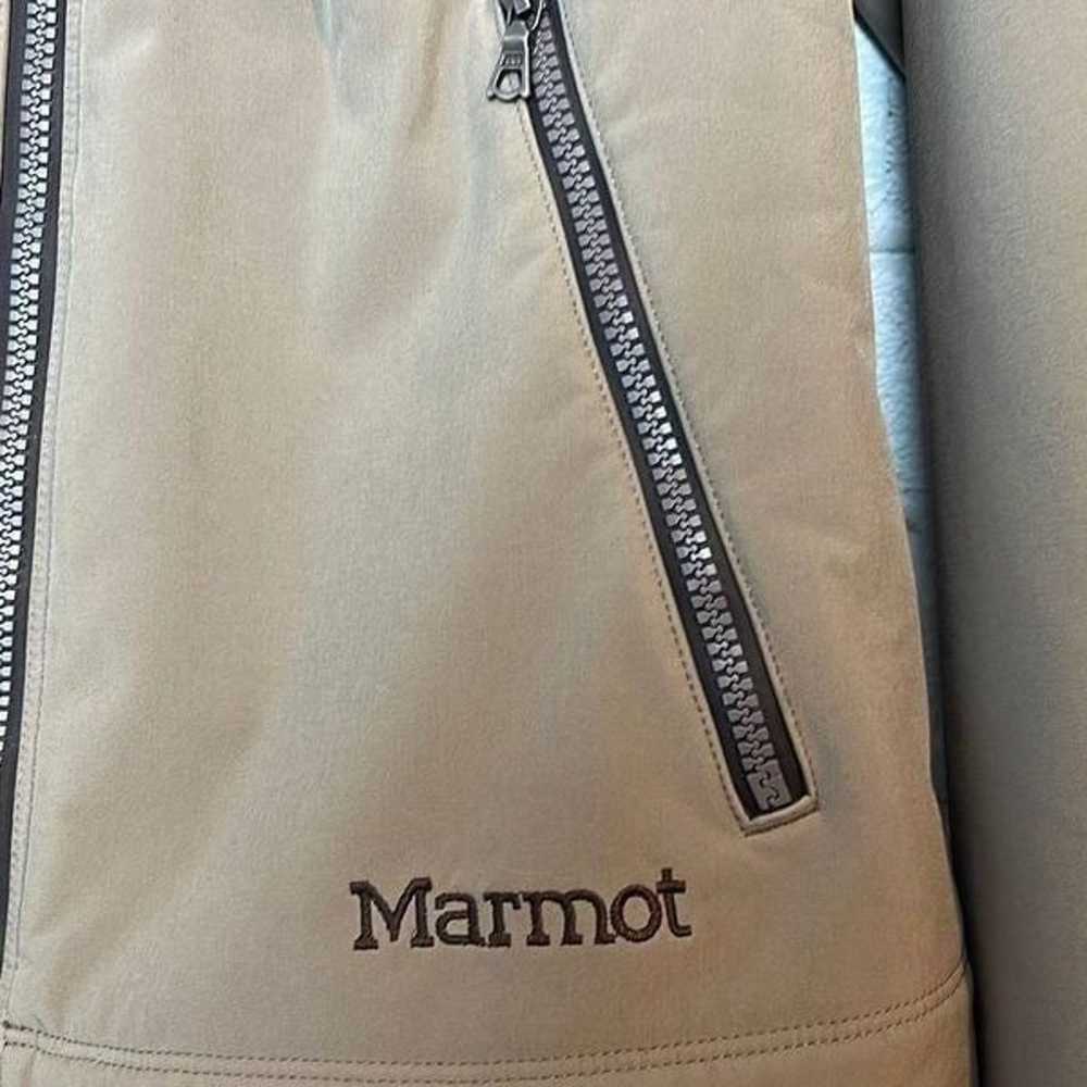 Marmot Faux Fur Collar Softshell Jacket XL - image 2