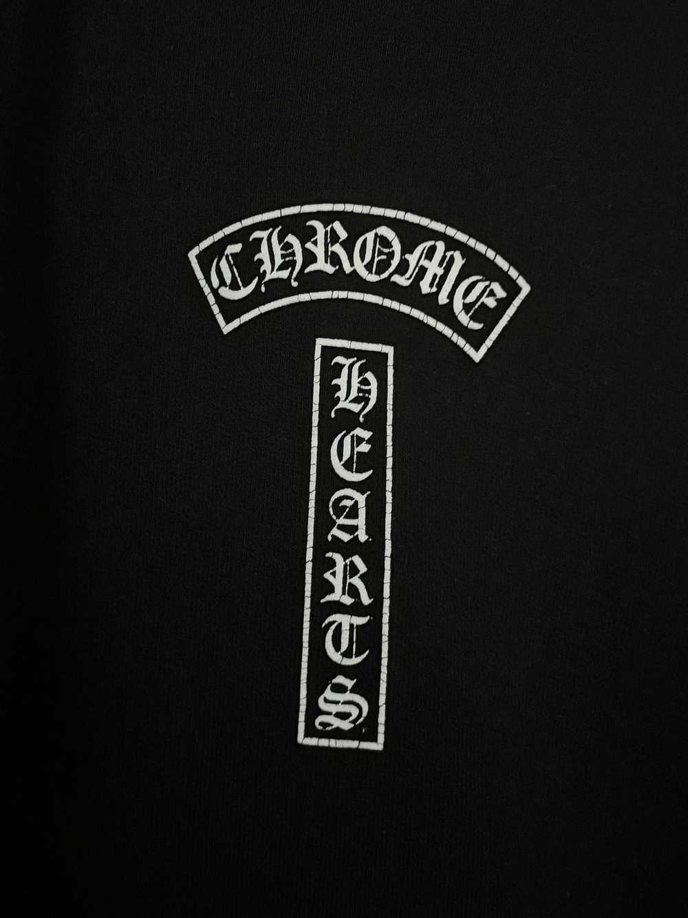 Chrome Hearts SUN FADED T BAR SCROLL HOODIE - image 7