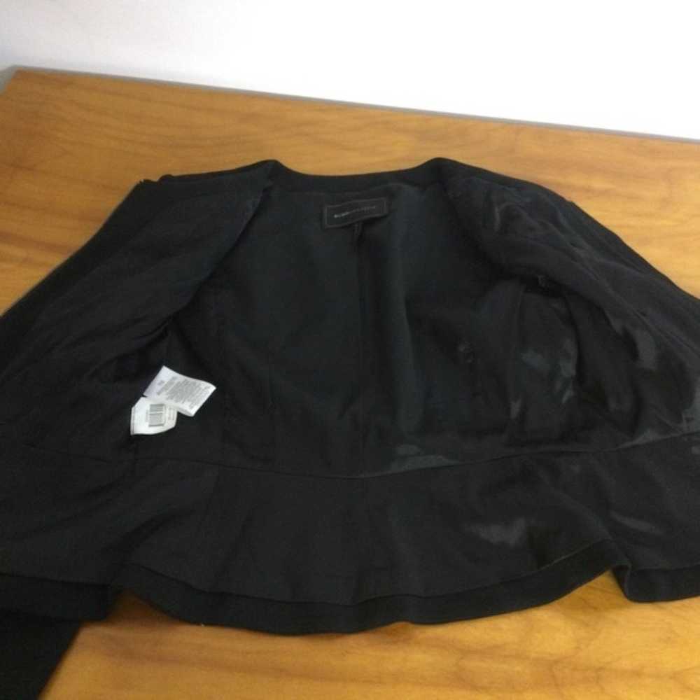 BCBGMaxazria Edward Zipper Jacket Color Black Siz… - image 6