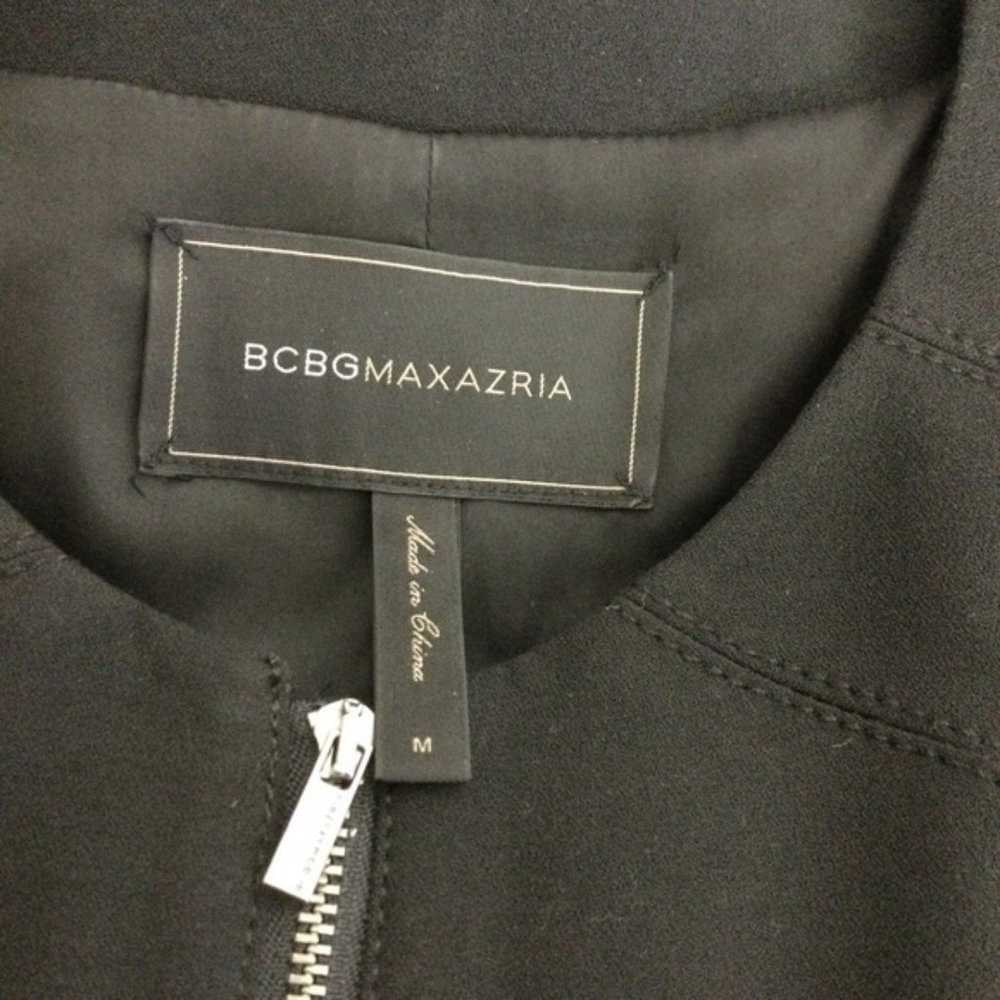 BCBGMaxazria Edward Zipper Jacket Color Black Siz… - image 7