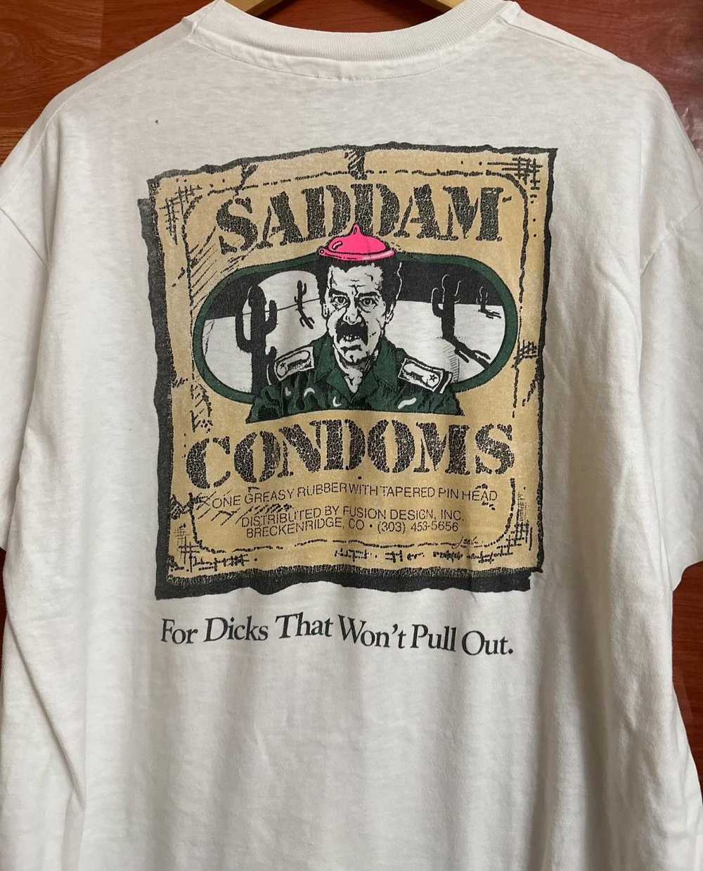 Tee Shirt × Very Rare × Vintage 1990’s Parody Sad… - image 5