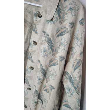 Eddie Bauer Vintage Chore Shirt Jacket Shacket Lin