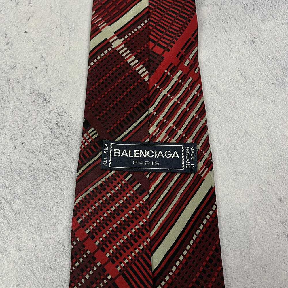 Balenciaga Balenciaga silk rare tie - image 2